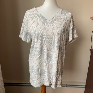 VS Pink Palm Tree Short Sleeve Campus Tee